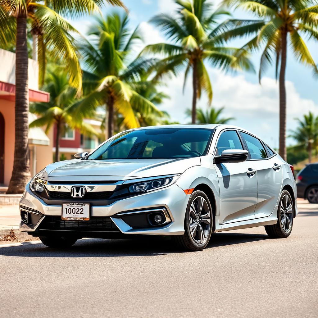 Honda Civic 2022 en renta en Las Terrenas